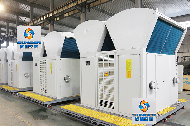 熱回收型風冷模塊機組獲取免費熱水